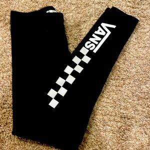 VANS cotton legging, women’s small never worn